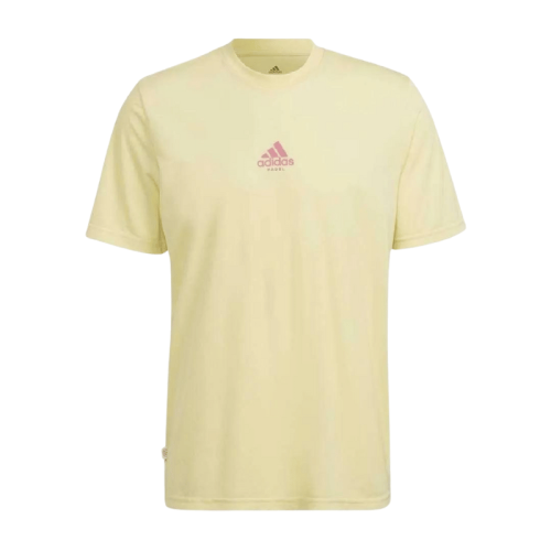 camiseta-adidas-padel-hombre-amarilla-2024
